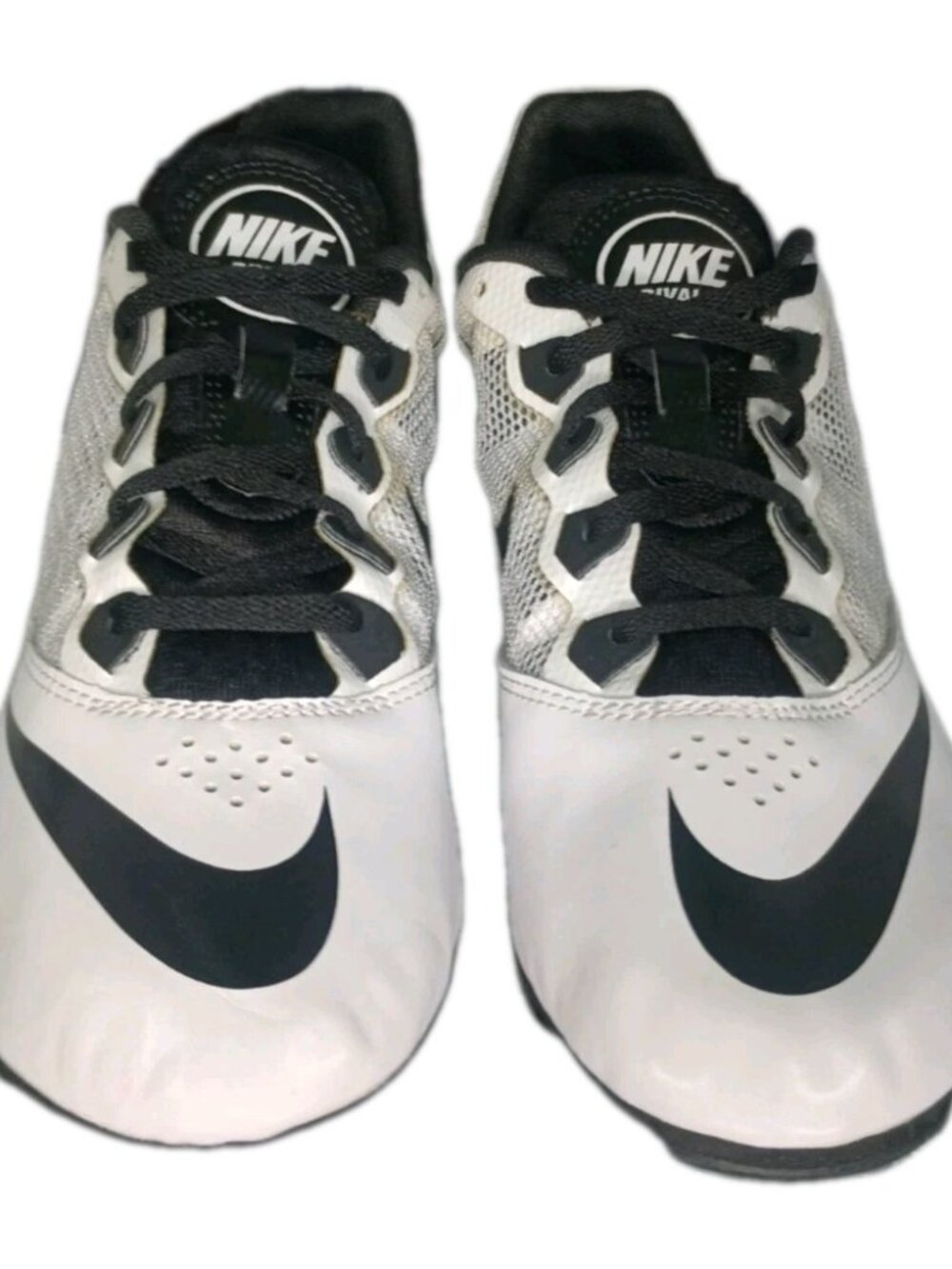 Nike Zoom Rival M Racing Track Spikes Men's 10.5 White Black Metal Field Shoes